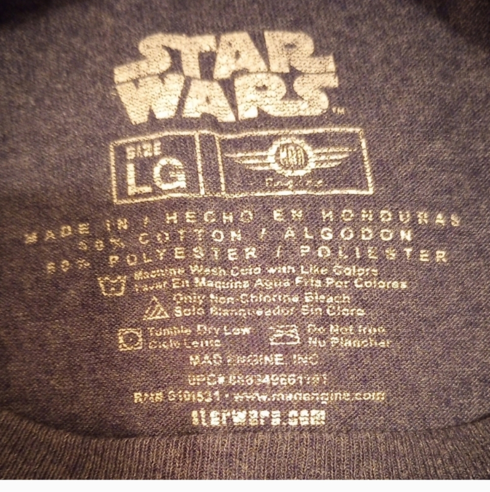 Star Wars BB-8 Kids Shirt - Blue and Yellow - Picture 4 of 4